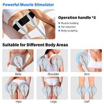 4 in 1 Body Stimulator - Portable Inner Ball Roller Muscle Massage Machine