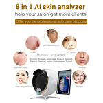 AI Skin Analyzer - Hot Sale Pigmentation Test Skin Care Facial Scanner