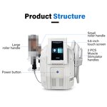 4 in 1 Body Stimulator - Portable Inner Ball Roller Muscle Massage Machine