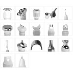 8in1 Hydra Facial Machine - Vertical Hot Vacuum Blackhead Removal Deep Cleaning