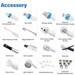 14 in 1 Hydra Facial Machine - Portable Skin Scrubber H2O2 Bubble Beauty Device