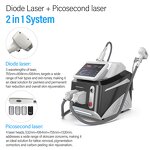 2in1 Laser Machine - 2023 New 808 Diode Pico Nd Yag Tattoo Hair Removal