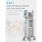 6 in 1 Micro Dermabrasion - Skin Care Beauty Machine with Visual Scrubber Handle