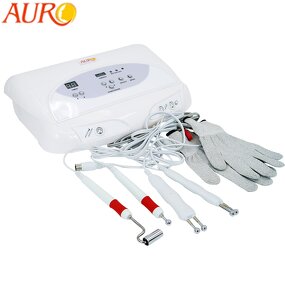 Microcurrent Instrument Manufacturer - AU-8403 Portable 3 in 1 Galvanic BIO Face Lift