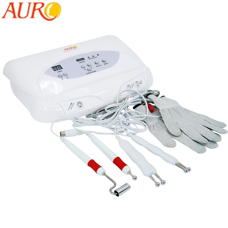 Microcurrent Instrument Manufacturer - AU-8403 Portable 3 in 1 Galvanic BIO Face Lift