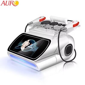 RF Face Lifting Machine Manufacturer - AU-M18 Portable 448K 3 in 1 Physio Therapy