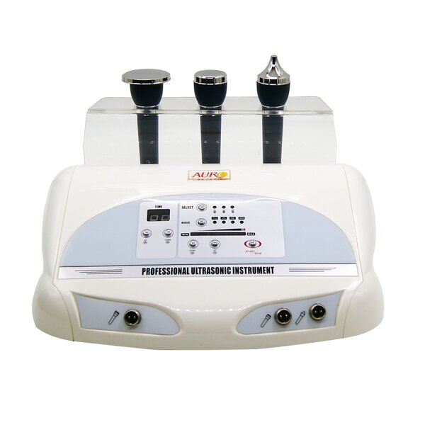 Ultrasonic Beauty Machine Manufacturer - AURO Portable 1mHz 3 Handles for Eye Face Body