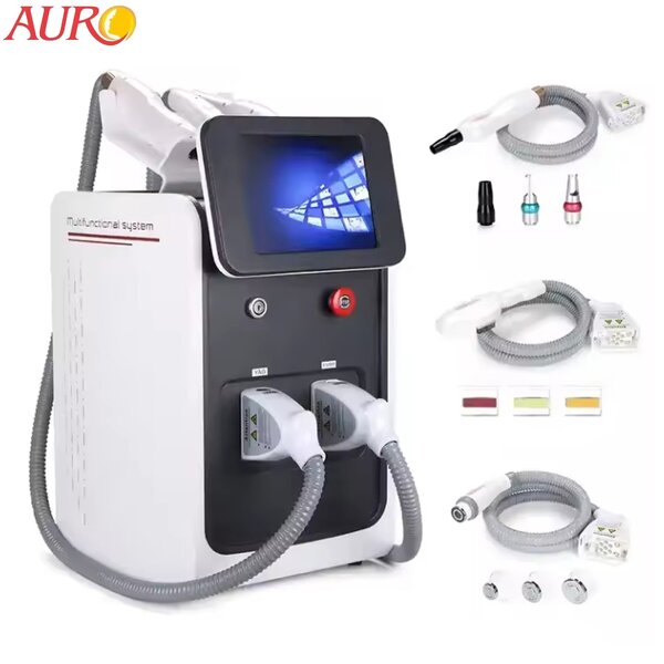 Laser Hair Removal Machine Manufacturer - 3 in 1 Multifunction IPL RF ND YAG