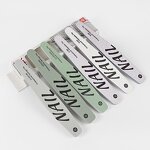 Zebra Nail Files - Factory Wholesale 100/180 Grit Washable Sandpaper Manicure Tool