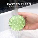 Scalp Massager Brush - Wholesale Private Label Silicone Wet Dry Hair Growth Tool