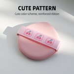 Cosmetic Puffs - Customized 5Pcs Double-sided Pink Foundation Sponge Beauty Accessory