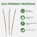 Ear Sticks - UUYP Wholesale 400Pcs Double Head Disposable Cotton Ear Cleaning