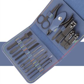 Manicure Pedicure Set - 4-16pcs Nail Clipper Cutter Ear Pick Grooming Gift Kit