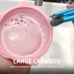 Silicone Brush Cleaner - UUYP Folding Powder Puff Cleansing Bowl Home Commercial Use