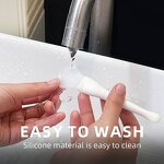 Silicone Facial Brush - 2Pcs Portable Multifunctional Cream Mask Cosmetics Tool