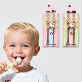 Kids Tooth Brush - New Manual Cartoon Super Soft Custom Private Label Plastic