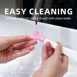 Silicone Mask Brush - 2Pcs Pink Suitable for Cream Mask Foundation Maquillaje