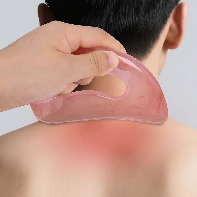 Resin Gua Sha Tool - Custom Muscle Scraping Lymphatic Drainage Face Neck Body
