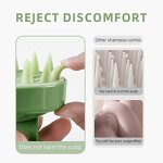 Scalp Massager Brush - Wholesale Private Label Silicone Wet Dry Hair Growth Tool