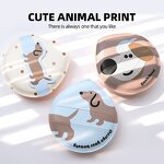 Cosmetic Puffs - In Stock Cartoon Pattern Blue White Soft Facial Foundation Sponge