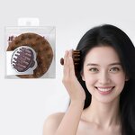 Sandalwood Massage Comb - Wholesale 28 Mushroom Nail Tooth Shaper Salon Meridian