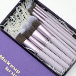 Makeup Brush Set - UUYP Women's Foundation Synthetic Hair Custom Gift Box Wholesale