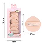 Cosmetic Puffs - Customized 5Pcs Double-sided Pink Foundation Sponge Beauty Accessory