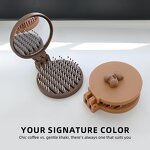 Mini Folding Brush - Wholesale Travel Pop-up Airbag Cartoon Round Pocket Mirror