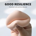 Cosmetic Puffs - In Stock Cartoon Pattern Blue White Soft Facial Foundation Sponge