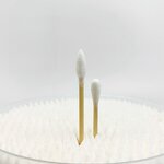 Ear Sticks - UUYP Hot Sales OEM 500Pcs Baby Large Head Bamboo Handle Cotton