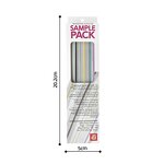 Nail Files - Factory Wholesale 100/180 Grit Half Moon Square Straight Manicure Tool