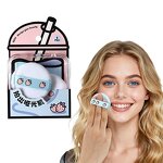 Flocking Cosmetic Puffs - 2Pcs Wholesale 3Color Facial Loose Powder Custom Packaging