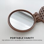 Mini Folding Brush - Wholesale Travel Pop-up Airbag Cartoon Round Pocket Mirror