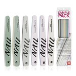 Nail Files - Factory Wholesale 100/180 Grit Half Moon Square Straight Manicure Tool