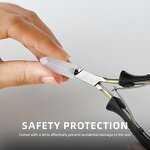 Nail Cuticle Trimmer - Professional Carbon Steel Straight Nippers Cutter Clippers