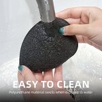 Facial Puff Cleanser - Hot Sale Eco-Friendly Washable Drop-Shaped Non-Latex Sponge