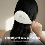 Paddle Hair Brush - Professional Fashion Plastic Nylon Teeth Cushion Smooth Comb