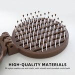 Mini Folding Brush - Wholesale Travel Pop-up Airbag Cartoon Round Pocket Mirror