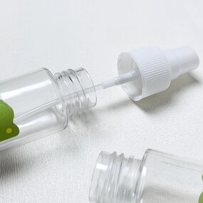 Fine Mist Spray Bottle - UUYP Custom Tags 50ml Alcohol Toner Water Refillable Clear