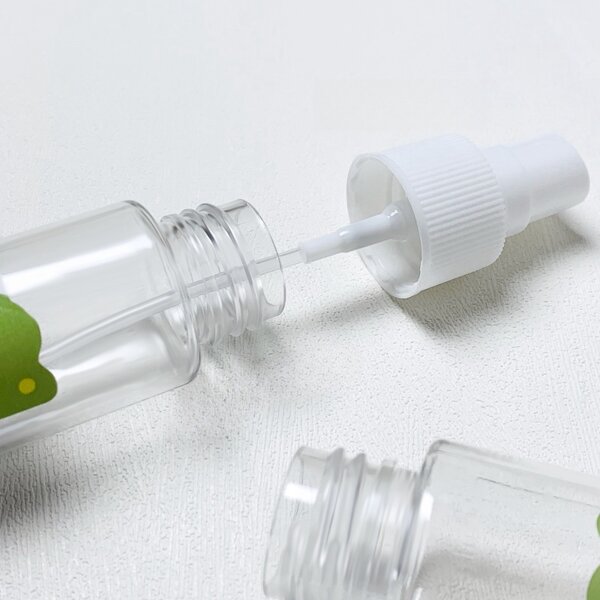 Fine Mist Spray Bottle - UUYP Custom Tags 50ml Alcohol Toner Water Refillable Clear