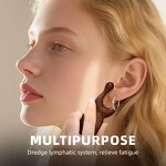 Sandalwood Massager - Natural Handheld Acupressure Scalp Device with Gua Sha Tools