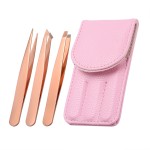 Eyelash Tweezers Factory - Private Label Rose Gold Extension