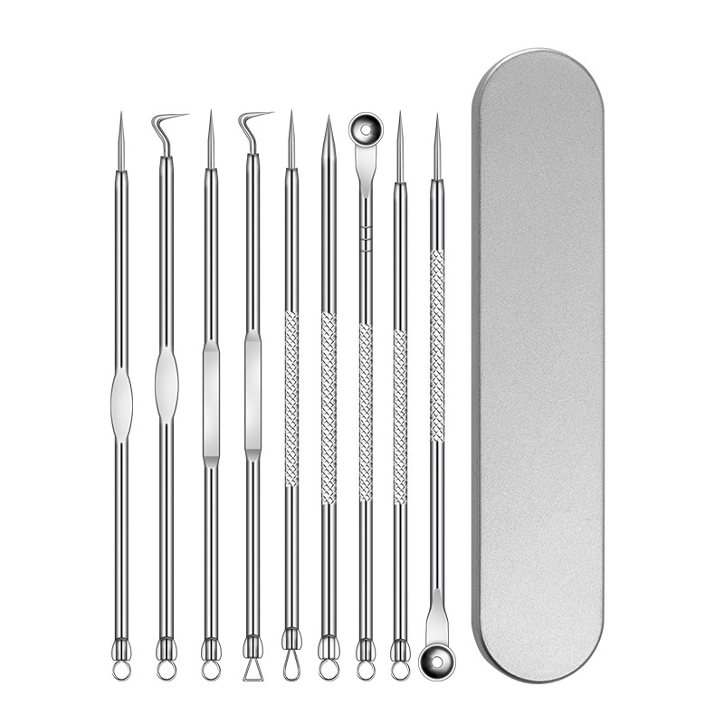 Acne Needle Set Factory - 9 Piece Blackhead Remover Tool Kit