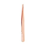 Eyelash Tweezers Manufacturer - Wholesale Slanted Tip with Comb