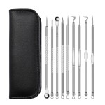 Blackhead Remover Factory - 9 Piece Stainless Steel Acne Tool Kit
