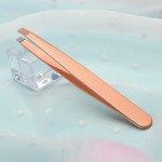 Eyelash Tweezers Factory - Private Label Rose Gold Extension