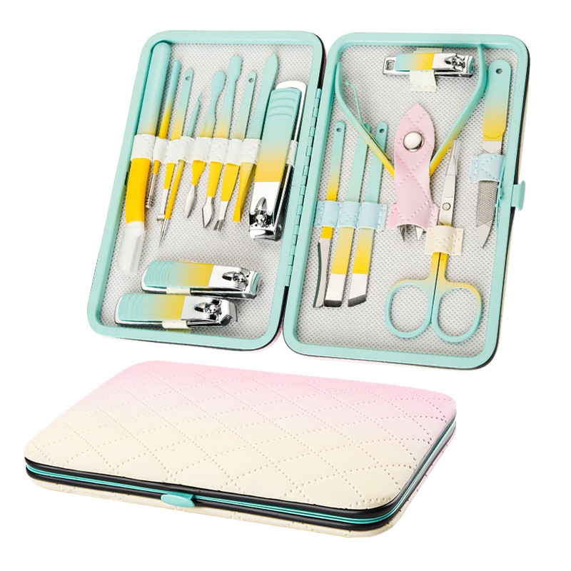 Manicure Set Factory - Gradient Color Nail Clipper Set