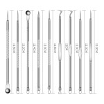 Blackhead Remover Factory - 9 Piece Stainless Steel Acne Tool Kit