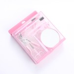 化妆工具套装生产商-粉色8件修眉工具套