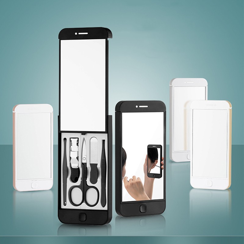 Ear Cleaner Set Manufacturer - New 5pcs Manicure Tool with Mirror